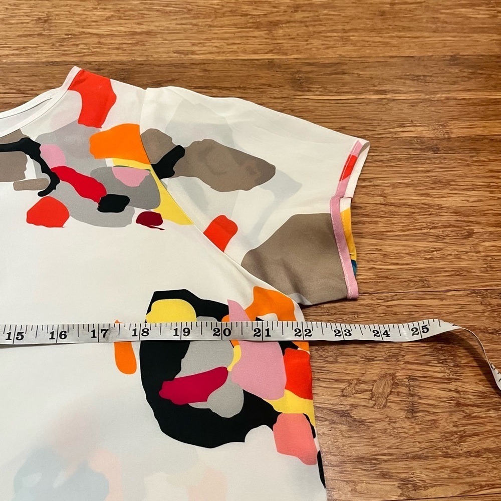 Objects Without Meaning "Francie" Mike Mills Print. 100% Japanese Cupro Top. - Picture 10 of 16